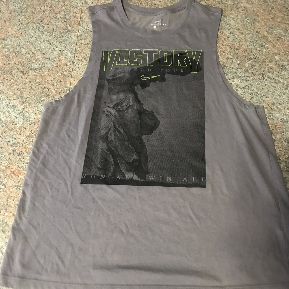 The Nike tee tank top